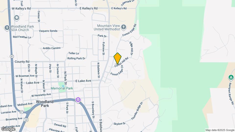 955 Forest Hill Rd Map and Location Details