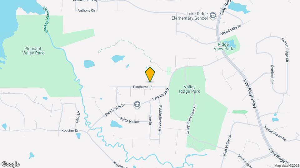 2920 Pinehurst Ln Map and Location Details