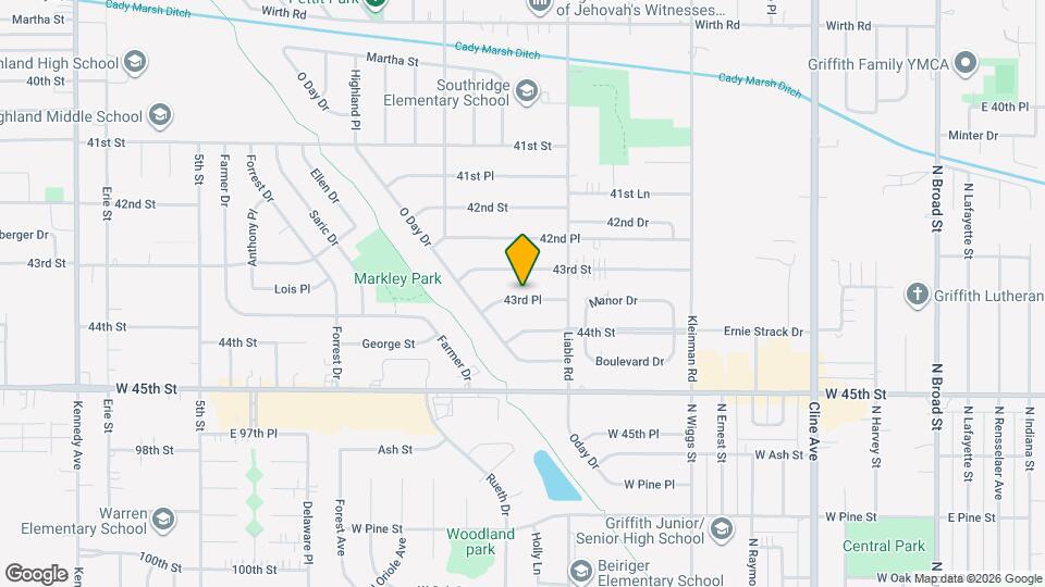 3511 43rd Pl Map and Location Details