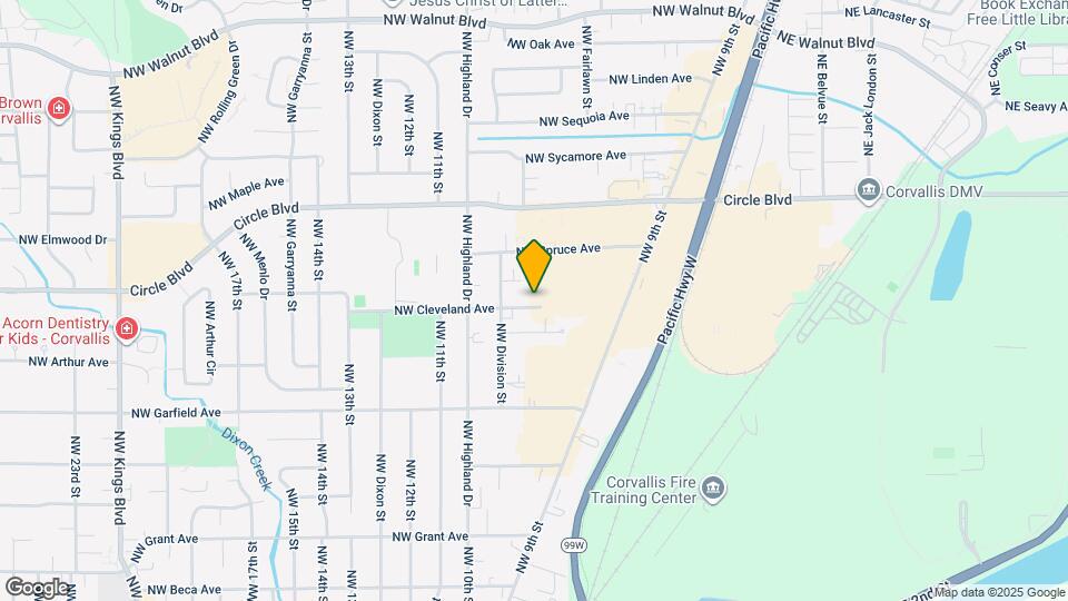 971 NW Cleveland Ave Mapa y Detalles de la Ubicación