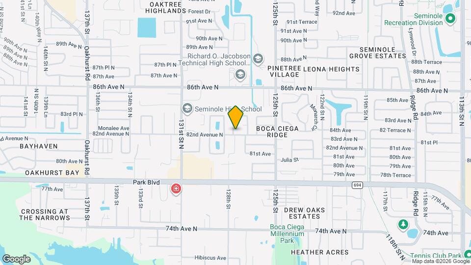 12731 82nd Avenue N Map and Location Details