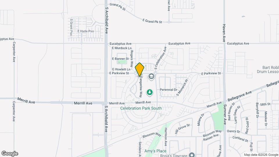 4808 S Tangerine Way Map and Location Details