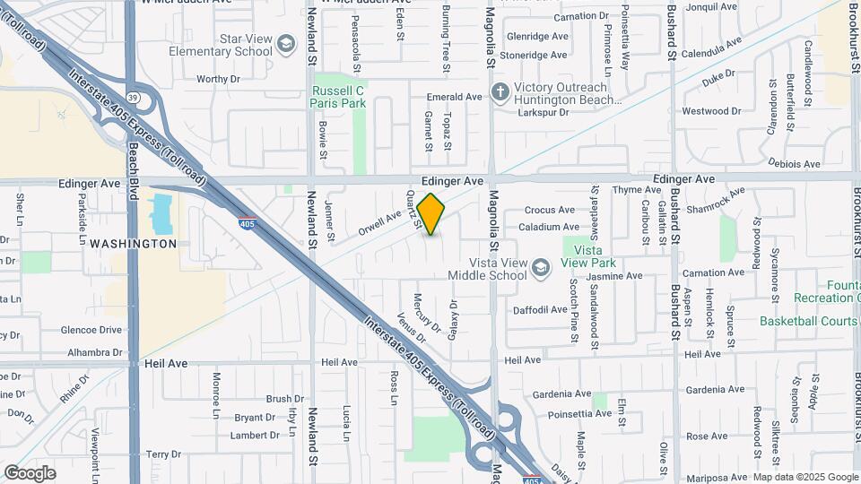 16172 Quartz St Map and Location Details