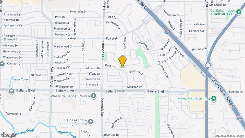 501 Kent Dr Map and Location Details