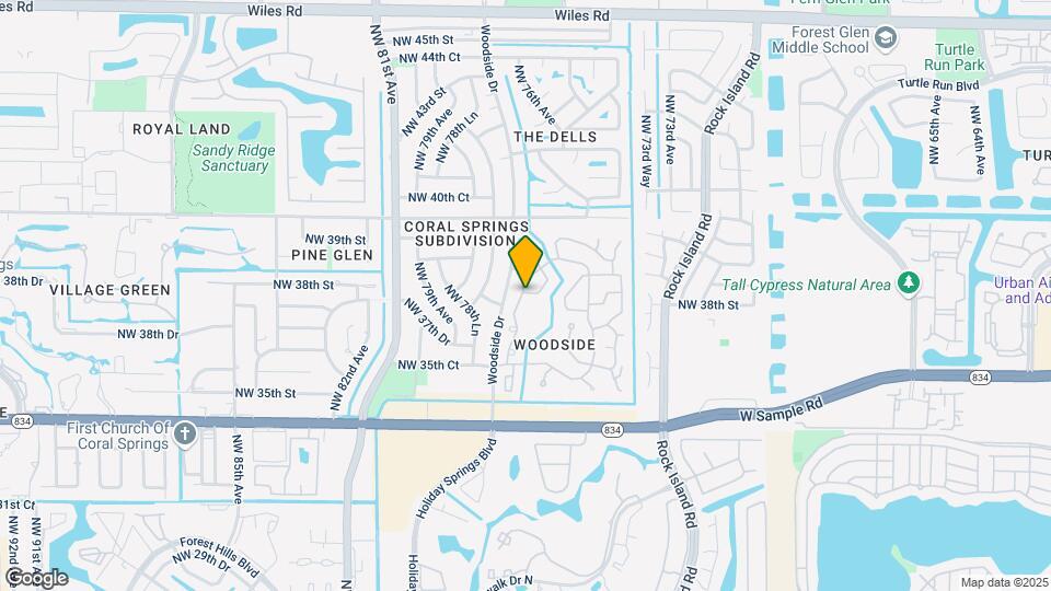 3811 Jasmine Ln Map and Location Details