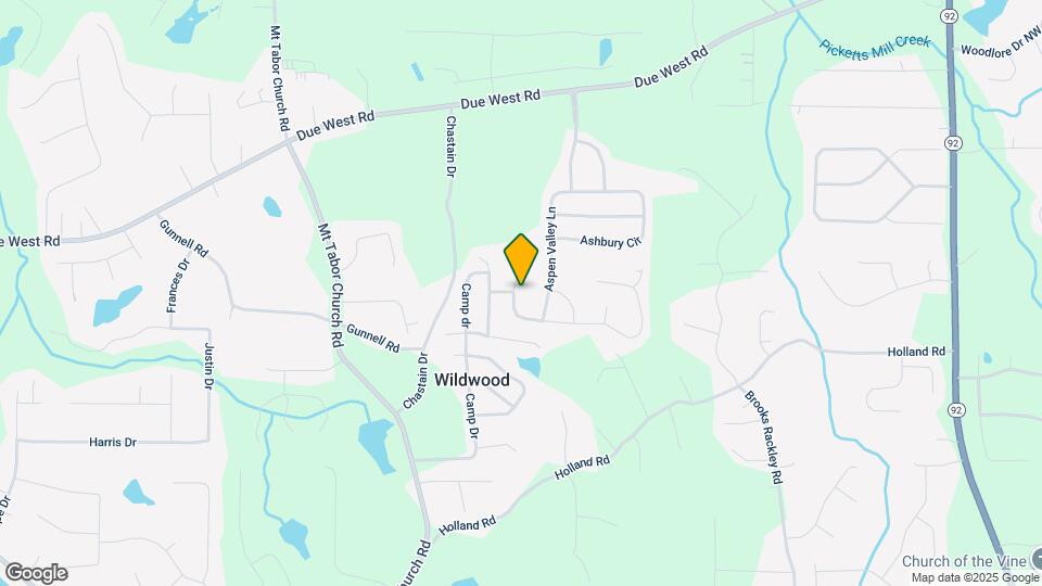 116 Crestbrook Wy Map and Location Details