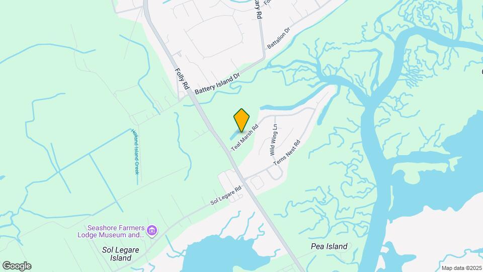 1664 Teal Marsh Rd Map and Location Details