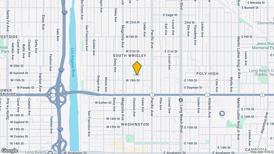 1918 Chestnut Ave Map and Location Details