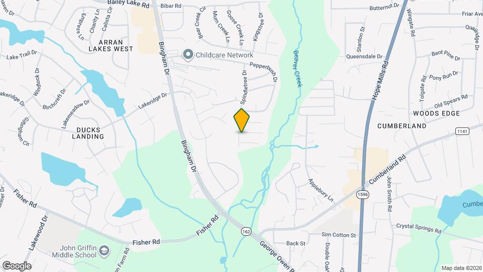 5599 Quietwood Pl Map and Location Details