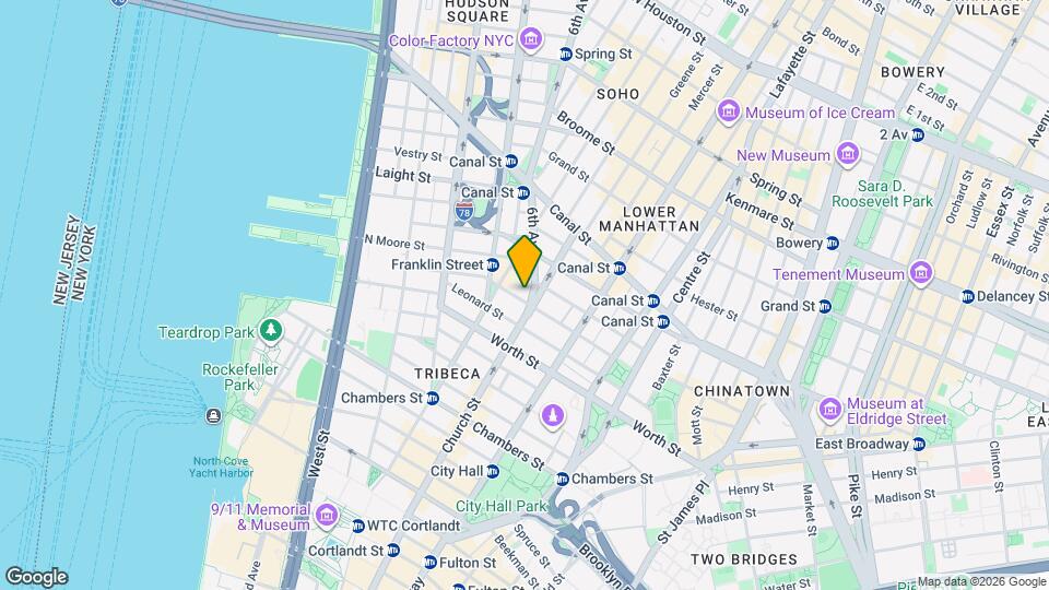 106 Franklin St Map and Location Details