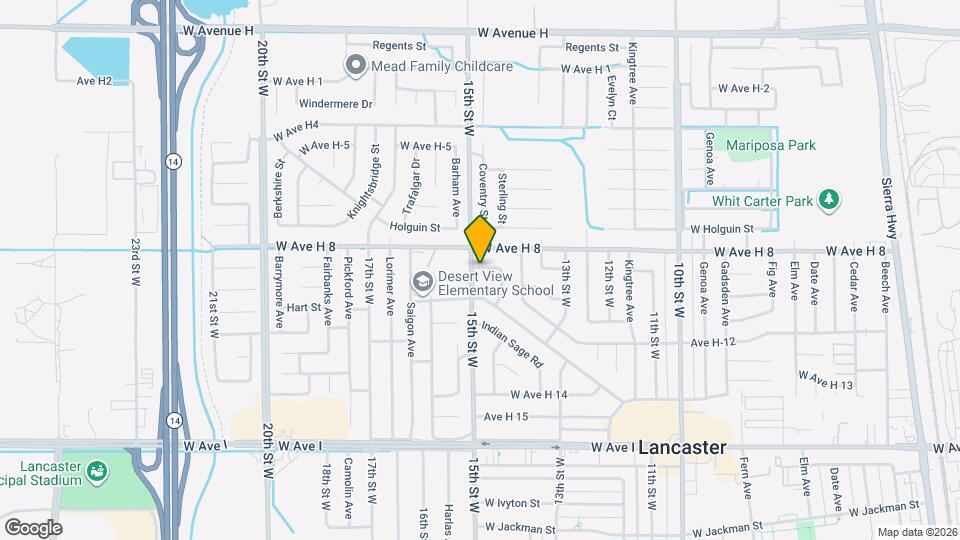 1432 West Ave Map and Location Details