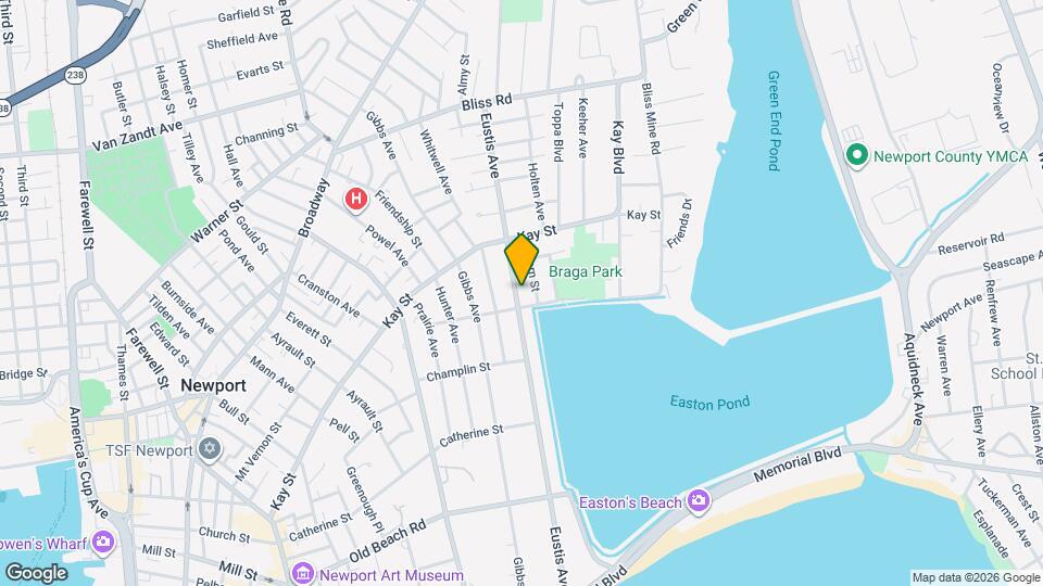 94 Eustis Ave Map and Location Details