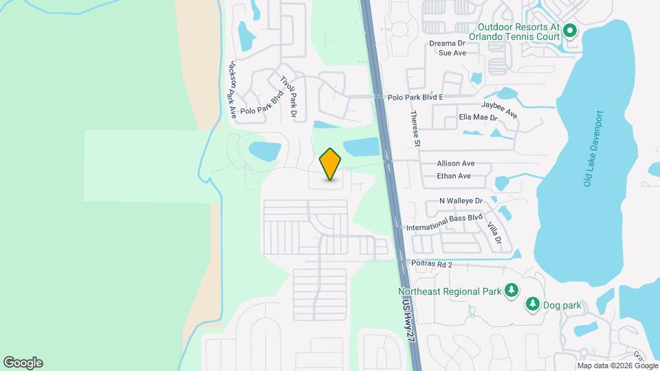 631 Washington Palm Loop Map and Location Details