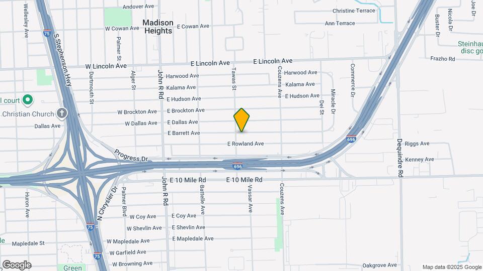 824 E Barrett Ave Map and Location Details