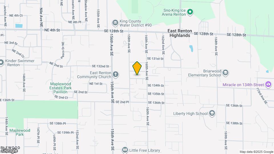 6740 NE 1st Pl Map and Location Details