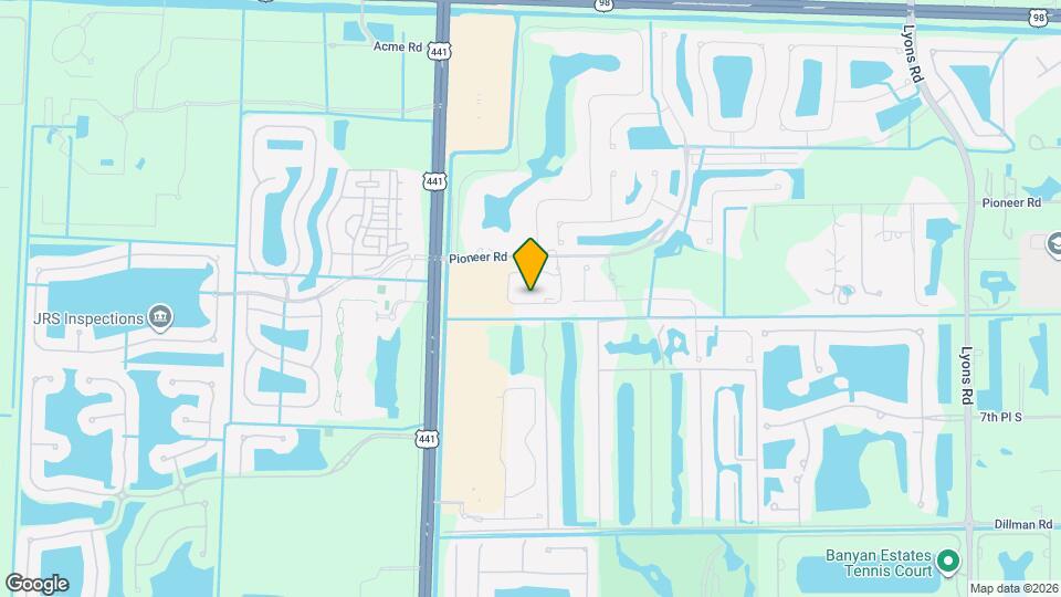 761 Pioneer Way Map and Location Details