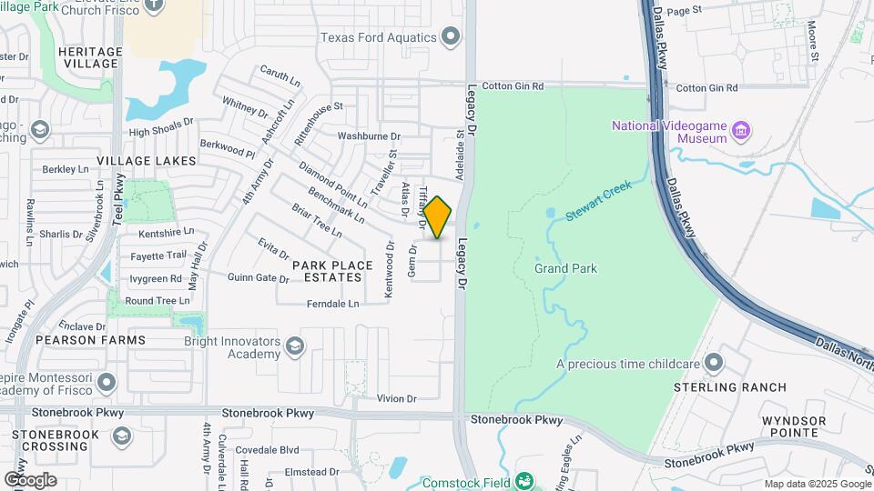 4461 Sapphire Dr Map and Location Details