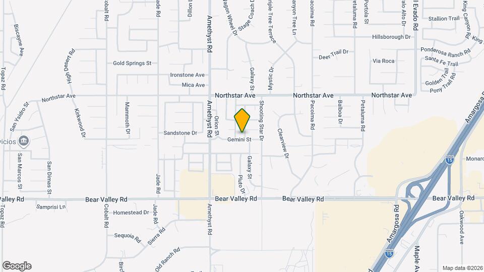 12346 Mt Baldy Dr Map and Location Details