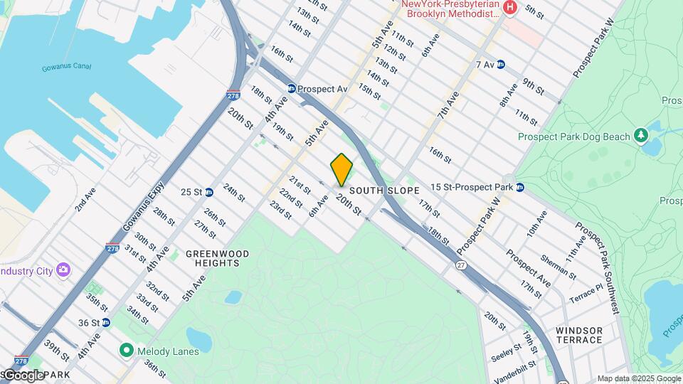 315 20th St Map and Location Details