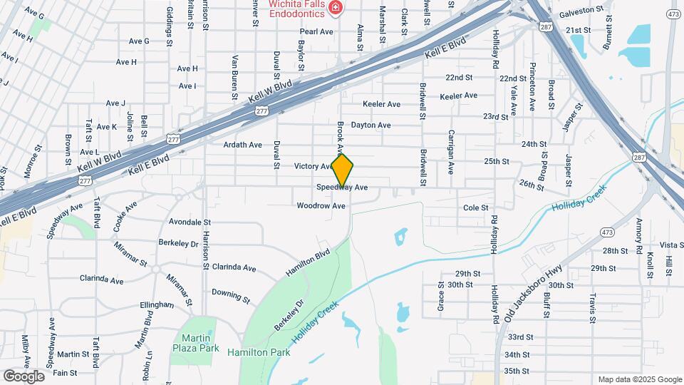1679 Speedway Ave Map and Location Details