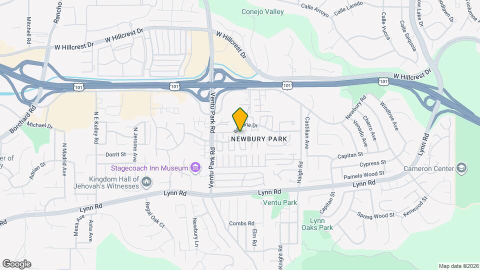 1345 Alessandro Dr Map and Location Details