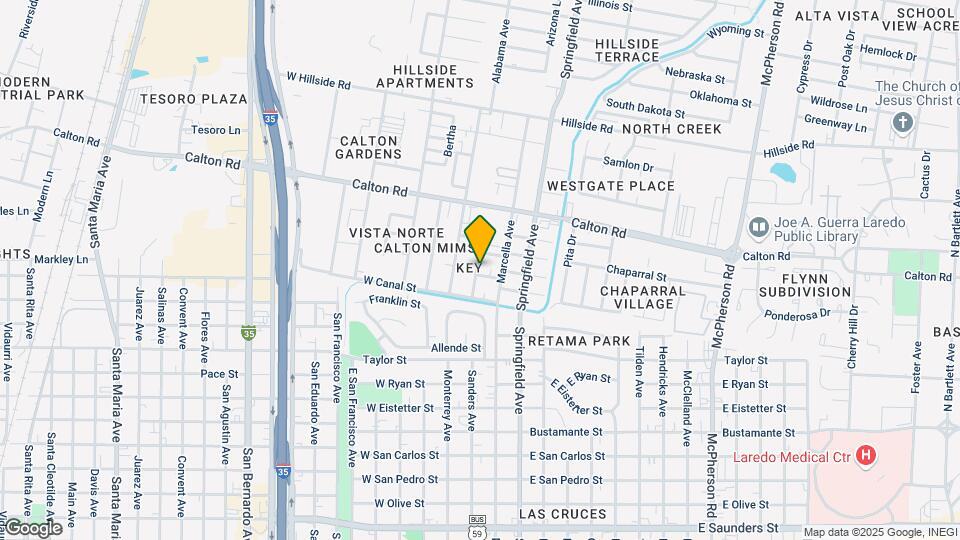 219 E Cherry Ln Map and Location Details