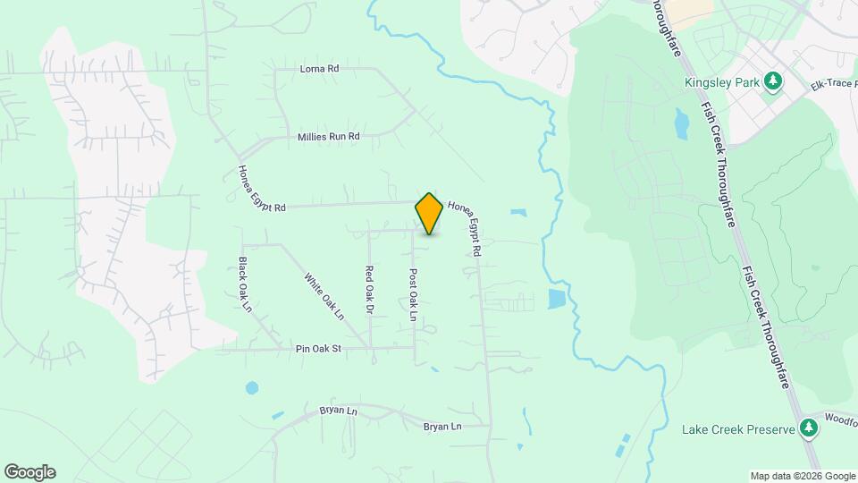 3810 Post Oak Ln Map and Location Details