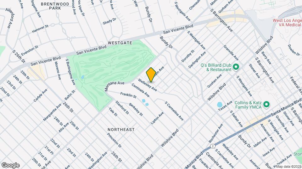 864 Wellesley Ave Map and Location Details