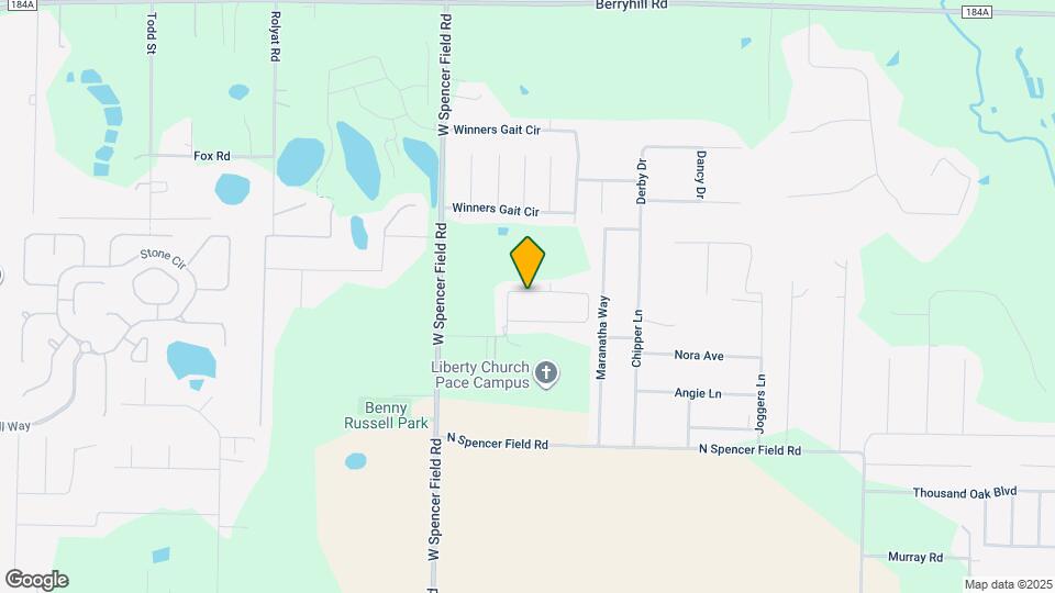 5524 Tucker Circle Map and Location Details