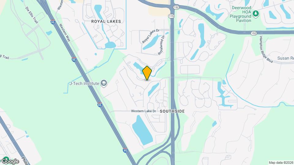 8750 Belle Rive Blvd Map and Location Details