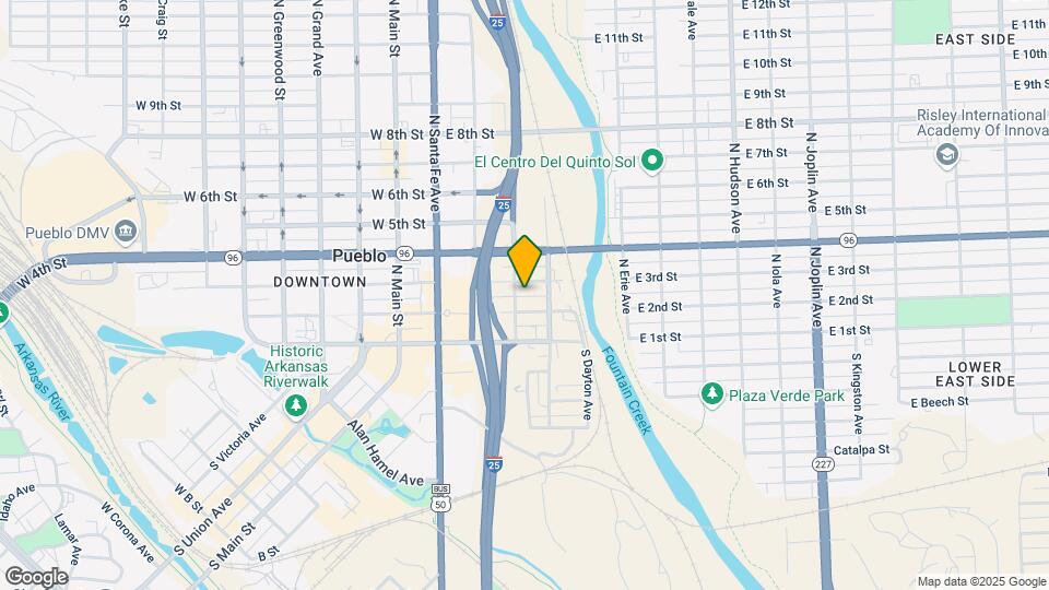 216 N Bradford St Mapa y Detalles de la Ubicación