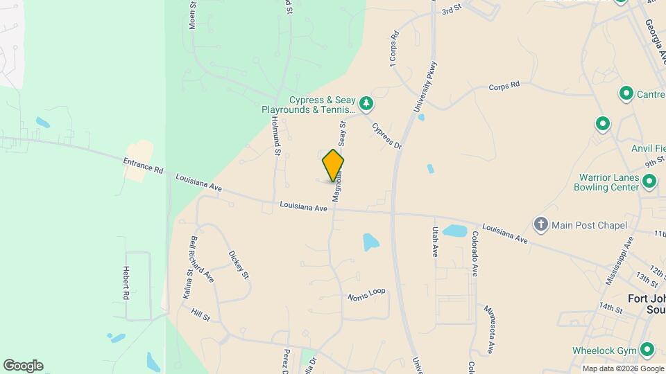 Fort Polk Mapa y Detalles de la Ubicación