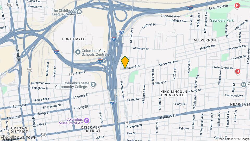 760 Mt Vernon Ave-Unit -203 Map and Location Details