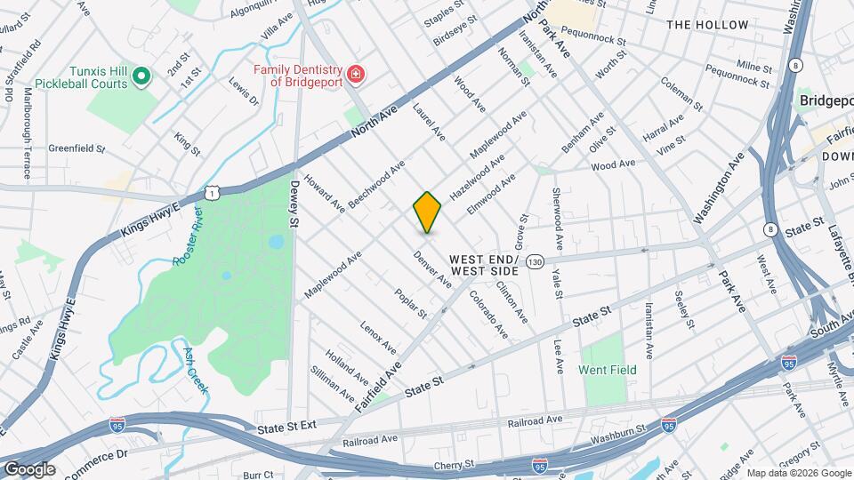 548 Colorado Ave Map and Location Details