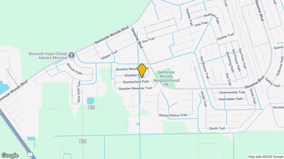 29 Slumberland Path Map and Location Details