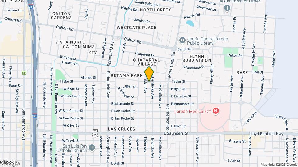 907 Taylor St Map and Location Details