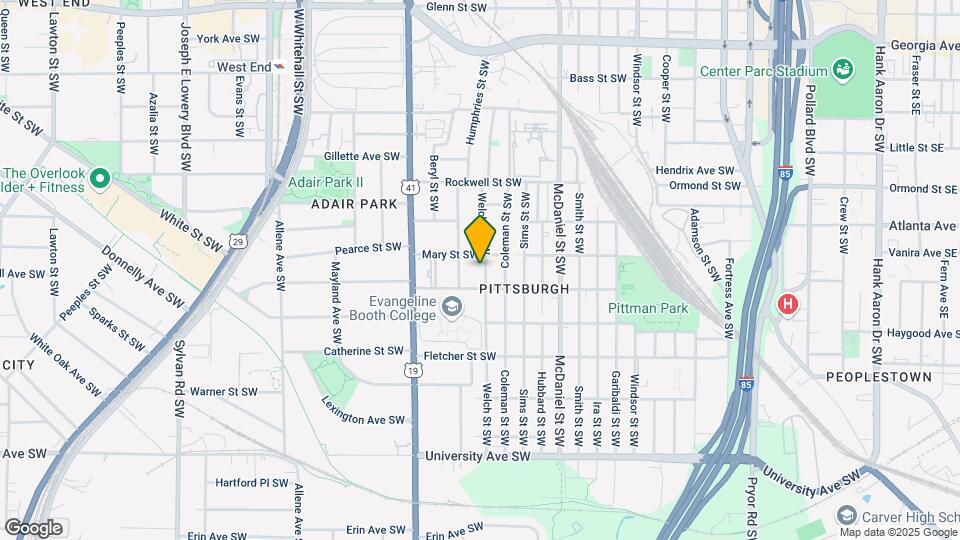 957 Welch St SW Map and Location Details