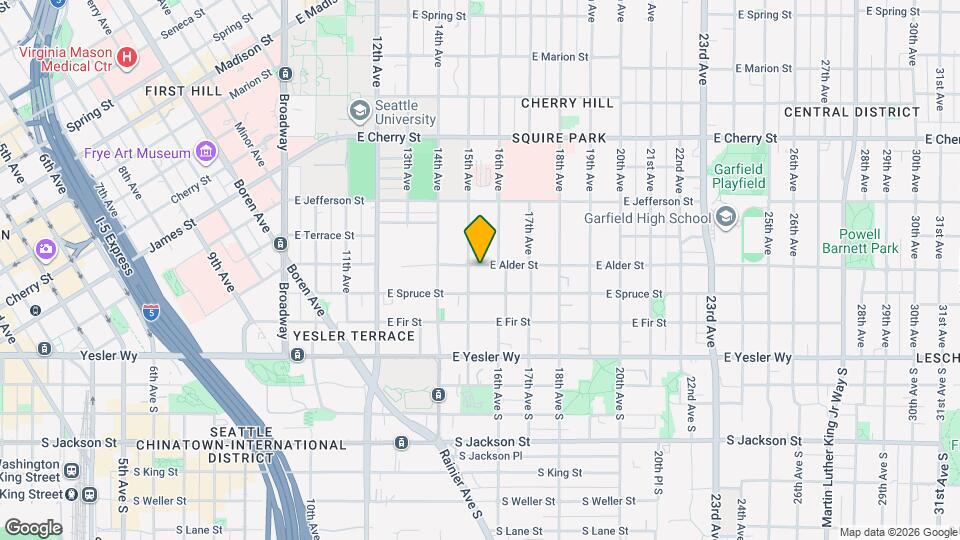 1507 E Alder St Map and Location Details