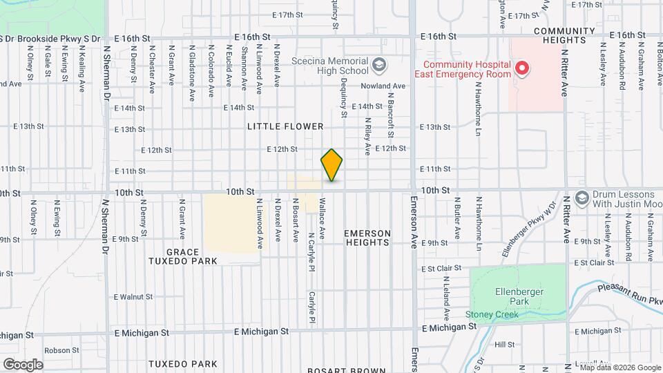 4814 E 10th St Mapa y Detalles de la Ubicación