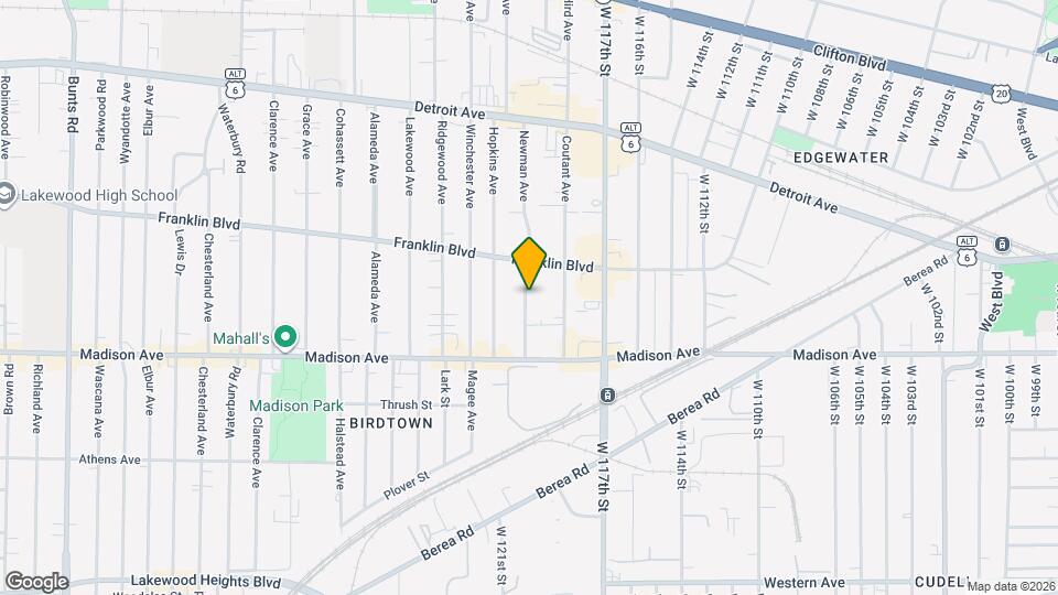1585 Newman Ave, Unit 2 Map and Location Details