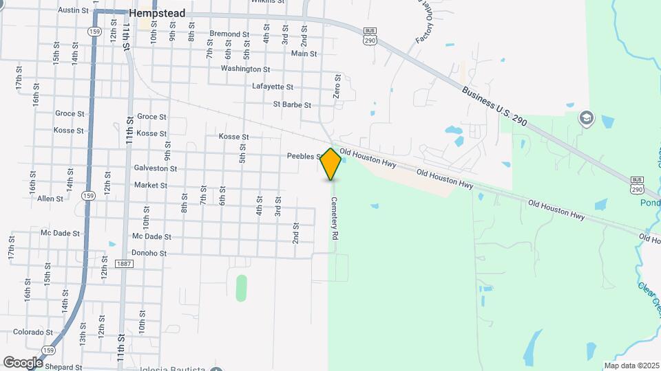 1739 Cemetery Rd Map and Location Details