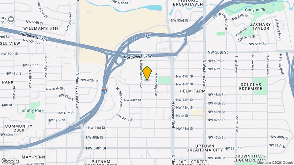 1529 NW 46th St Map and Location Details