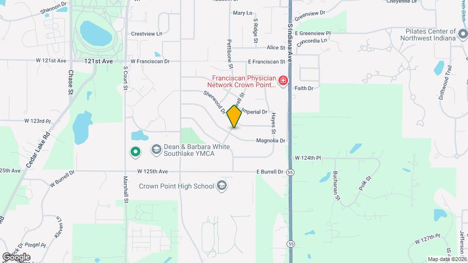 500 Magnolia Dr Map and Location Details