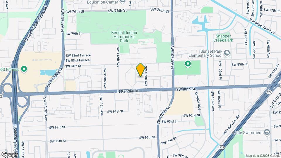 8650 SW 109th Ave, Unit 3-112 Map and Location Details