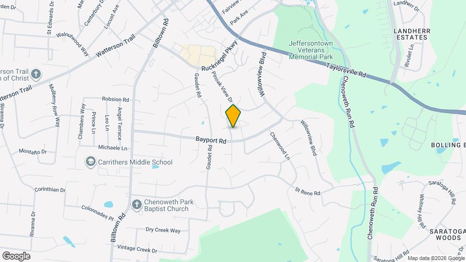 4113 Mimosa View Dr Map and Location Details