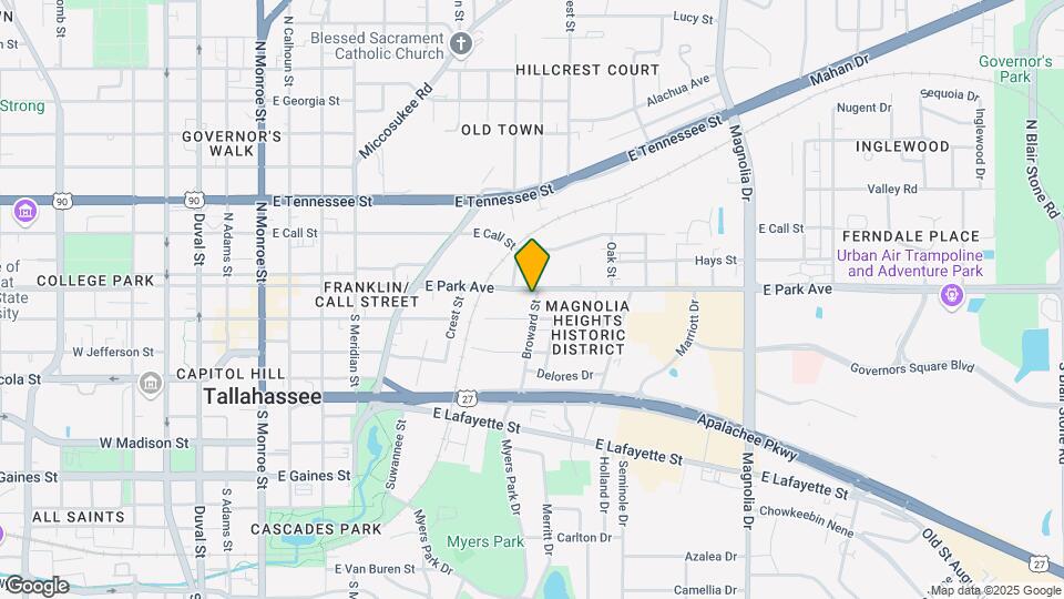 Broward Park Apartment Map and Location Details