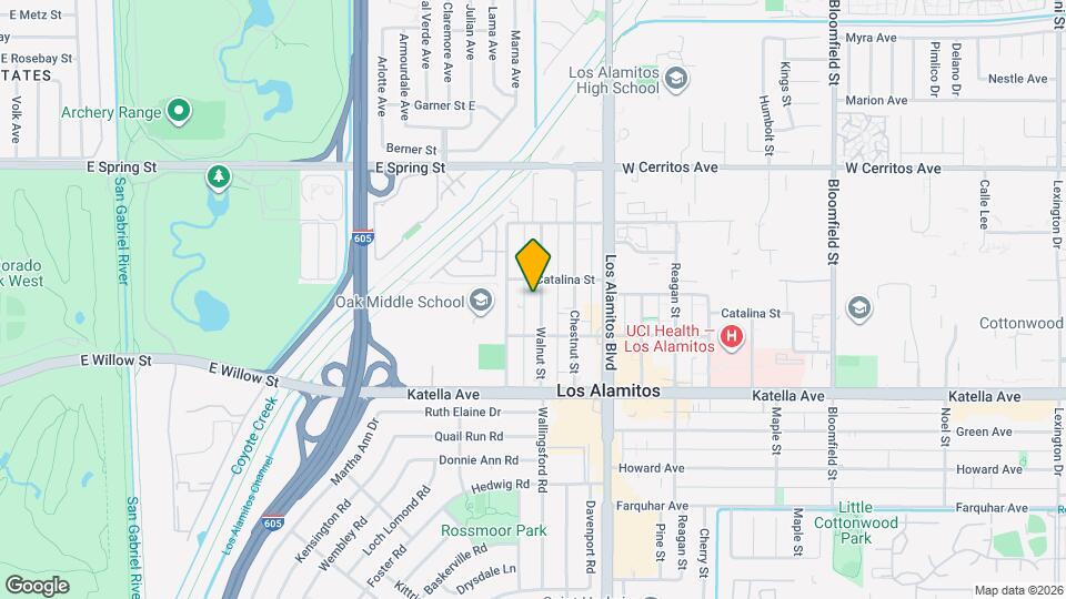 10777 Walnut St, Unit 10777 Walnut Street Map and Location Details