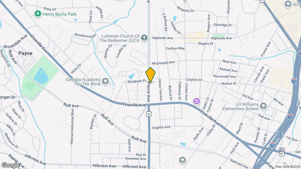 173 Pierce Ave Mapa y Detalles de la Ubicación