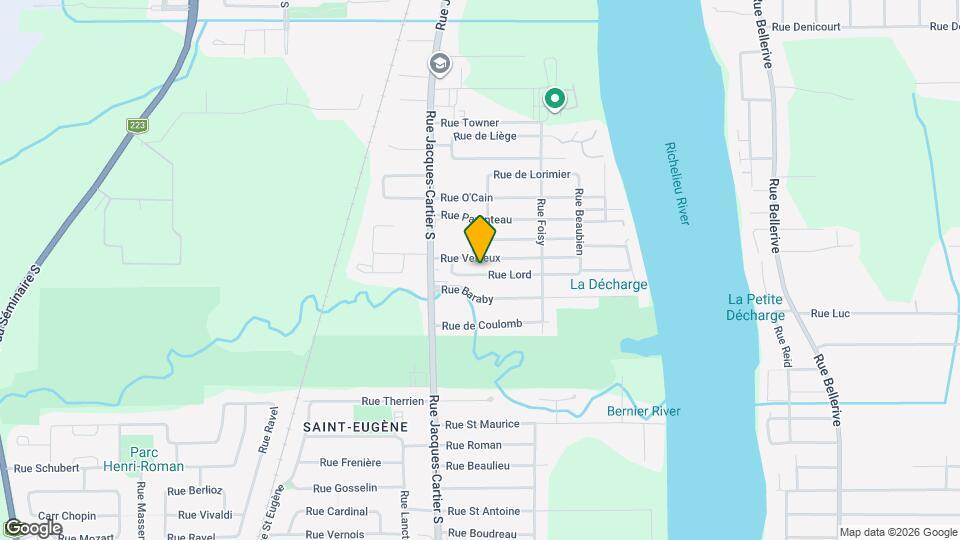 113 Lord Rue Map and Location Details