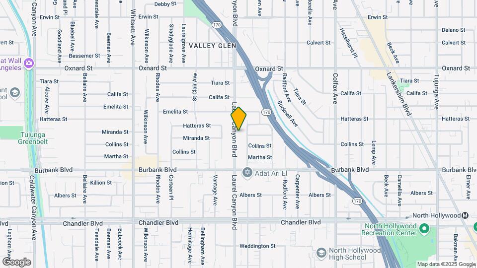 5730 Laurel Canyon Blvd, Unit 3 Map and Location Details